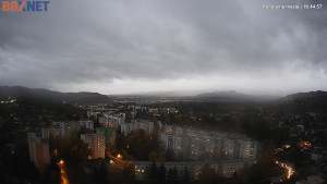 Město Banská Bystrica - Pohled od Sásové-Rudlové - 28.10.2025 v 16:45 Město Banská Bystrica - Pohled od Sásové-Rudlové - 28.10.2025 v 16:45