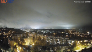 Město Banská Bystrica - Pohled od Sásové-Rudlové - 28.10.2025 v 20:15 Město Banská Bystrica - Pohled od Sásové-Rudlové - 28.10.2025 v 20:15