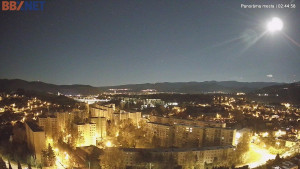 Město Banská Bystrica - Pohled od Sásové-Rudlové - 4.11.2025 v 02:45 Město Banská Bystrica - Pohled od Sásové-Rudlové - 4.11.2025 v 02:45