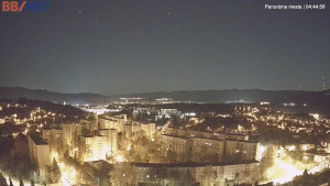 Město Banská Bystrica - Pohled od Sásové-Rudlové - 4.11.2025 v 04:45 Město Banská Bystrica - Pohled od Sásové-Rudlové - 4.11.2025 v 04:45