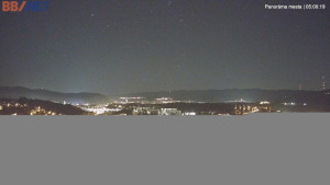 Město Banská Bystrica - Pohled od Sásové-Rudlové - 4.11.2025 v 05:00 Město Banská Bystrica - Pohled od Sásové-Rudlové - 4.11.2025 v 05:00