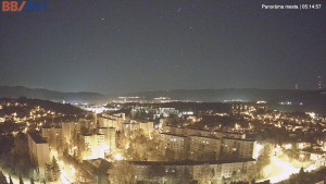 Město Banská Bystrica - Pohled od Sásové-Rudlové - 4.11.2025 v 05:15 Město Banská Bystrica - Pohled od Sásové-Rudlové - 4.11.2025 v 05:15