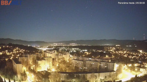 Město Banská Bystrica - Pohled od Sásové-Rudlové - 4.11.2025 v 05:30 Město Banská Bystrica - Pohled od Sásové-Rudlové - 4.11.2025 v 05:30