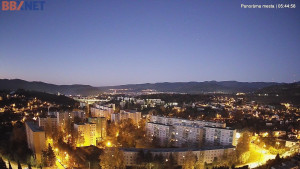 Město Banská Bystrica - Pohled od Sásové-Rudlové - 4.11.2025 v 05:45 Město Banská Bystrica - Pohled od Sásové-Rudlové - 4.11.2025 v 05:45