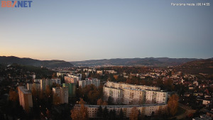 Město Banská Bystrica - Pohled od Sásové-Rudlové - 4.11.2025 v 06:15 Město Banská Bystrica - Pohled od Sásové-Rudlové - 4.11.2025 v 06:15