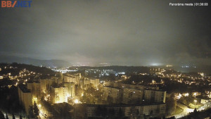 Město Banská Bystrica - Pohled od Sásové-Rudlové - 15.11.2025 v 01:30 Město Banská Bystrica - Pohled od Sásové-Rudlové - 15.11.2025 v 01:30