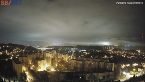 Město Banská Bystrica - Pohled od Sásové-Rudlové - 15.11.2025 v 03:00 Město Banská Bystrica - Pohled od Sásové-Rudlové - 15.11.2025 v 03:00