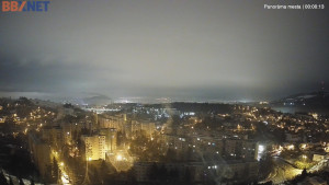 Město Banská Bystrica - Pohled od Sásové-Rudlové - 4.12.2025 v 00:00 Město Banská Bystrica - Pohled od Sásové-Rudlové - 4.12.2025 v 00:00