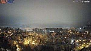 Město Banská Bystrica - Pohled od Sásové-Rudlové - 4.12.2025 v 00:15 Město Banská Bystrica - Pohled od Sásové-Rudlové - 4.12.2025 v 00:15