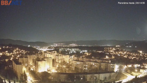 Město Banská Bystrica - Pohled od Sásové-Rudlové - 29.12.2025 v 00:15 Město Banská Bystrica - Pohled od Sásové-Rudlové - 29.12.2025 v 00:15