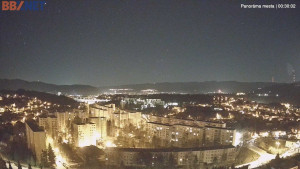 Město Banská Bystrica - Pohled od Sásové-Rudlové - 29.12.2025 v 00:30 Město Banská Bystrica - Pohled od Sásové-Rudlové - 29.12.2025 v 00:30