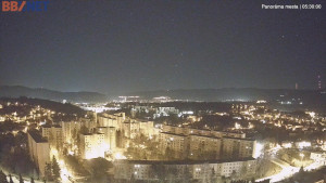 Město Banská Bystrica - Pohled od Sásové-Rudlové - 29.12.2025 v 05:30 Město Banská Bystrica - Pohled od Sásové-Rudlové - 29.12.2025 v 05:30