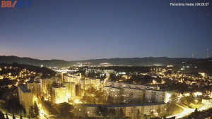 Město Banská Bystrica - Pohled od Sásové-Rudlové - 29.12.2025 v 06:30 Město Banská Bystrica - Pohled od Sásové-Rudlové - 29.12.2025 v 06:30