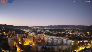 Město Banská Bystrica - Pohled od Sásové-Rudlové - 29.12.2025 v 06:45 Město Banská Bystrica - Pohled od Sásové-Rudlové - 29.12.2025 v 06:45