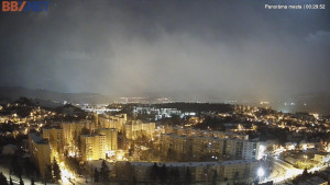 Město Banská Bystrica - Pohled od Sásové-Rudlové - 31.12.2025 v 00:30 Město Banská Bystrica - Pohled od Sásové-Rudlové - 31.12.2025 v 00:30