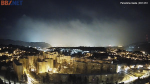 Město Banská Bystrica - Pohled od Sásové-Rudlové - 31.12.2025 v 03:15 Město Banská Bystrica - Pohled od Sásové-Rudlové - 31.12.2025 v 03:15