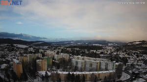 Město Banská Bystrica - Pohled od Sásové-Rudlové - 31.12.2025 v 08:15 Město Banská Bystrica - Pohled od Sásové-Rudlové - 31.12.2025 v 08:15