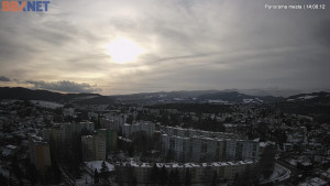 Město Banská Bystrica - Pohled od Sásové-Rudlové - 31.12.2025 v 14:00 Město Banská Bystrica - Pohled od Sásové-Rudlové - 31.12.2025 v 14:00