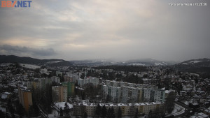 Město Banská Bystrica - Pohled od Sásové-Rudlové - 31.12.2025 v 15:30 Město Banská Bystrica - Pohled od Sásové-Rudlové - 31.12.2025 v 15:30
