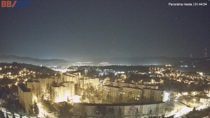 Město Banská Bystrica - Pohled od Sásové-Rudlové - 21.2.2026 v 01:45 Město Banská Bystrica - Pohled od Sásové-Rudlové - 21.2.2026 v 01:45