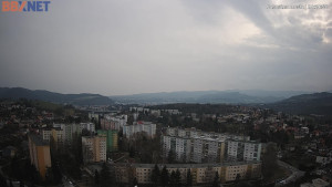 Město Banská Bystrica - Pohled od Sásové-Rudlové - 29.3.2026 v 18:30 Město Banská Bystrica - Pohled od Sásové-Rudlové - 29.3.2026 v 18:30
