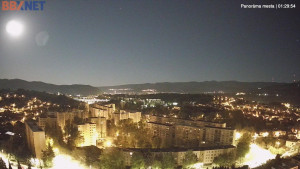 Město Banská Bystrica - Pohled od Sásové-Rudlové - 3.5.2026 v 01:30 Město Banská Bystrica - Pohled od Sásové-Rudlové - 3.5.2026 v 01:30