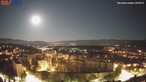 Město Banská Bystrica - Pohled od Sásové-Rudlové - 3.5.2026 v 03:00 Město Banská Bystrica - Pohled od Sásové-Rudlové - 3.5.2026 v 03:00