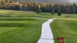 Sjezdovky, Golfové hřiště