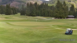 Sjezdovky, Golfové hřiště