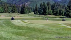 Sjezdovky, Golfové hřiště
