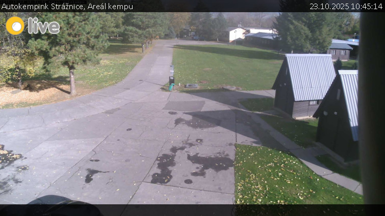 Autokempink Strážnice - Areál kempu - 23.10.2025 v 10:45 Autokempink Strážnice - Areál kempu - 23.10.2025 v 10:45