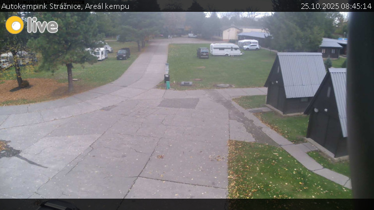Autokempink Strážnice - Areál kempu - 25.10.2025 v 08:45 Autokempink Strážnice - Areál kempu - 25.10.2025 v 08:45