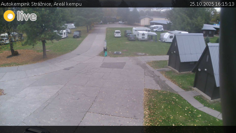 Autokempink Strážnice - Areál kempu - 25.10.2025 v 16:15 Autokempink Strážnice - Areál kempu - 25.10.2025 v 16:15