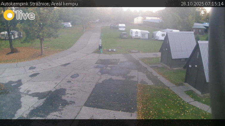 Autokempink Strážnice - Areál kempu - 28.10.2025 v 07:15 Autokempink Strážnice - Areál kempu - 28.10.2025 v 07:15