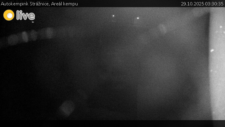 Autokempink Strážnice - Areál kempu - 29.10.2025 v 03:30 Autokempink Strážnice - Areál kempu - 29.10.2025 v 03:30