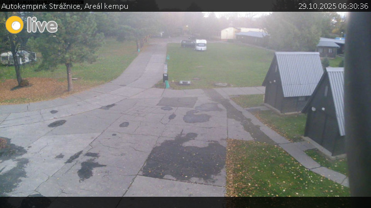 Autokempink Strážnice - Areál kempu - 29.10.2025 v 06:30 Autokempink Strážnice - Areál kempu - 29.10.2025 v 06:30
