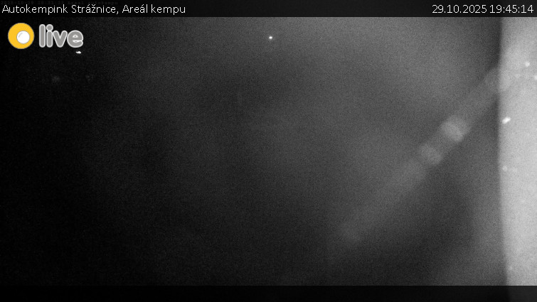 Autokempink Strážnice - Areál kempu - 29.10.2025 v 19:45 Autokempink Strážnice - Areál kempu - 29.10.2025 v 19:45