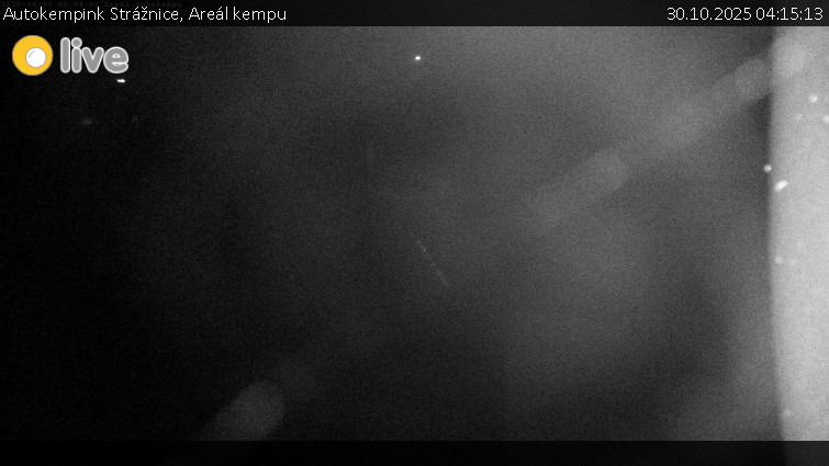 Autokempink Strážnice - Areál kempu - 30.10.2025 v 04:15 Autokempink Strážnice - Areál kempu - 30.10.2025 v 04:15