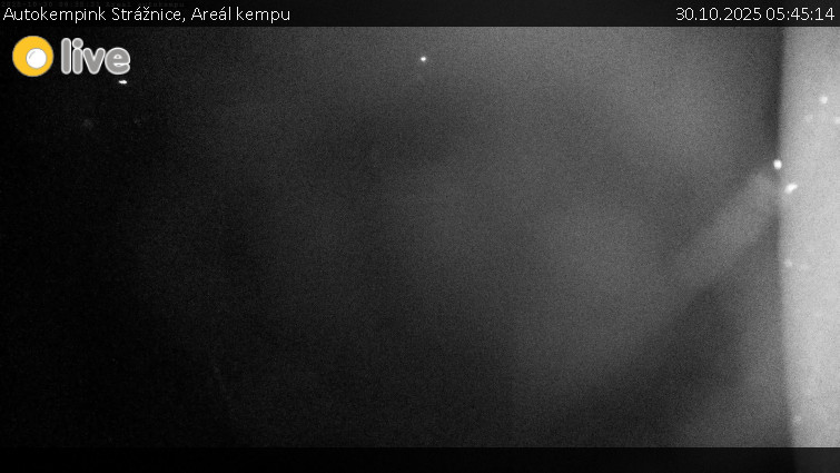 Autokempink Strážnice - Areál kempu - 30.10.2025 v 05:45 Autokempink Strážnice - Areál kempu - 30.10.2025 v 05:45
