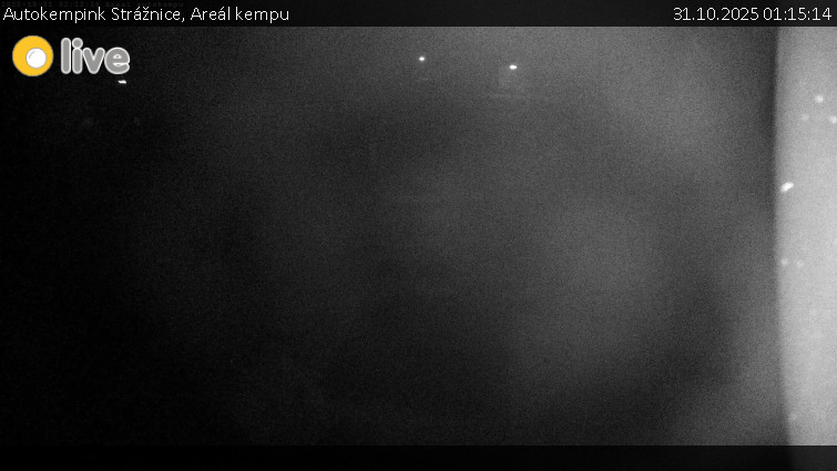 Autokempink Strážnice - Areál kempu - 31.10.2025 v 01:15 Autokempink Strážnice - Areál kempu - 31.10.2025 v 01:15