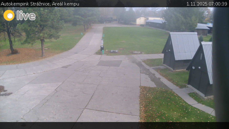 Autokempink Strážnice - Areál kempu - 1.11.2025 v 07:00 Autokempink Strážnice - Areál kempu - 1.11.2025 v 07:00