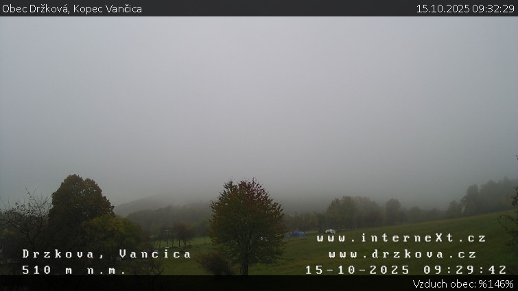 Obec Držková - Kopec Vančica - 15.10.2025 v 09:32 Obec Držková - Kopec Vančica - 15.10.2025 v 09:32