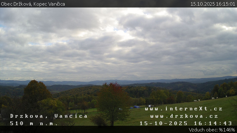 Obec Držková - Kopec Vančica - 15.10.2025 v 16:15 Obec Držková - Kopec Vančica - 15.10.2025 v 16:15