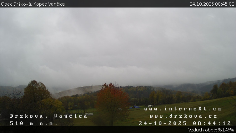 Obec Držková - Kopec Vančica - 24.10.2025 v 08:45 Obec Držková - Kopec Vančica - 24.10.2025 v 08:45