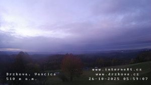 Obec Držková - Kopec Vančica - 26.10.2025 v 06:02 Obec Držková - Kopec Vančica - 26.10.2025 v 06:02