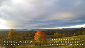 Obec Držková - Kopec Vančica - 26.10.2025 v 07:02 Obec Držková - Kopec Vančica - 26.10.2025 v 07:02