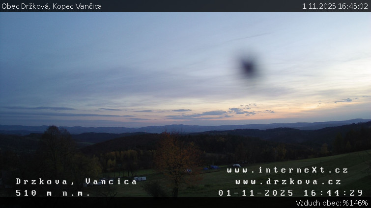 Obec Držková - Kopec Vančica - 1.11.2025 v 16:45 Obec Držková - Kopec Vančica - 1.11.2025 v 16:45