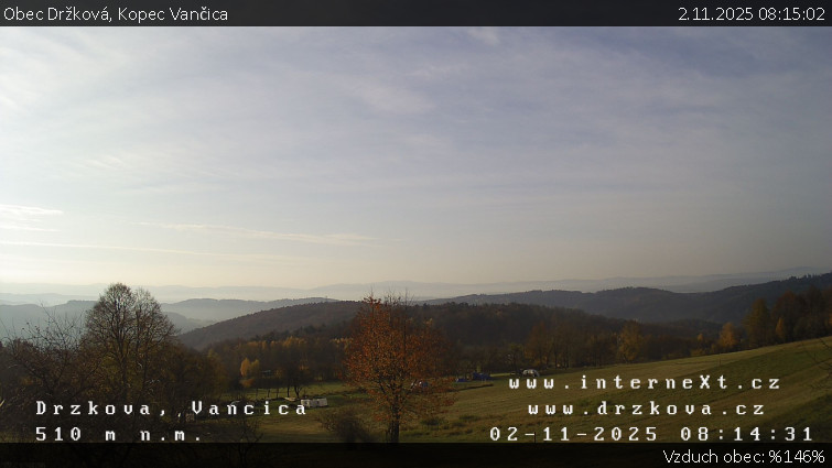 Obec Držková - Kopec Vančica - 2.11.2025 v 08:15 Obec Držková - Kopec Vančica - 2.11.2025 v 08:15