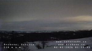 Obec Držková - Kopec Vančica - 2.1.2026 v 02:02 Obec Držková - Kopec Vančica - 2.1.2026 v 02:02