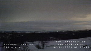 Obec Držková - Kopec Vančica - 2.1.2026 v 02:15 Obec Držková - Kopec Vančica - 2.1.2026 v 02:15